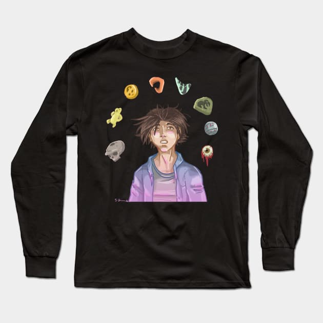 Jake Hanging Out with His Friends Long Sleeve T-Shirt by The Ostium Network Merch Store